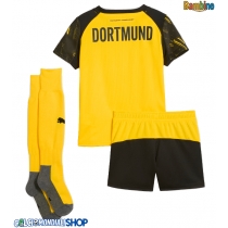 Maglie da calcio Borussia Dortmund Prima Maglia Bambino 2025-26 Manica Corta (+ Pantaloni corti)
